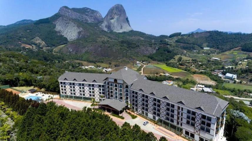 Flat Residencial Vista Azul Aparthotel Domingos Martins Bagian luar foto